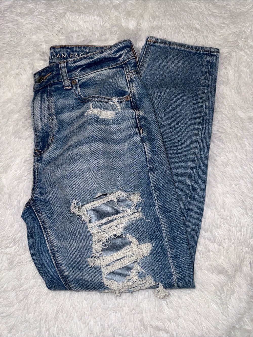 American Eagle Stretch Light Blue Denim Jeans